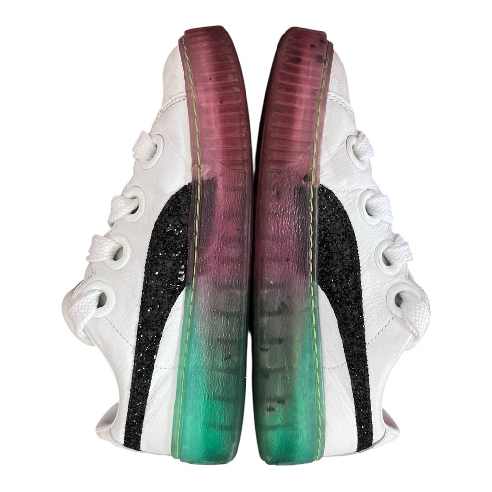 Puma x Sophia Webster Womens Platform Candy Princess White Leather Sneakers 7.5 - Picture 4 of 14
